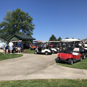Senior 3 person tournament at Harmony Golf Club